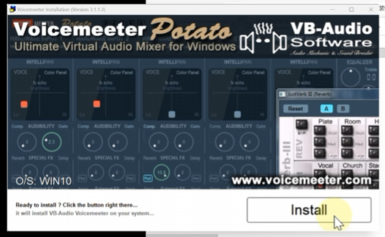 Voicemeeter虚拟声卡安装